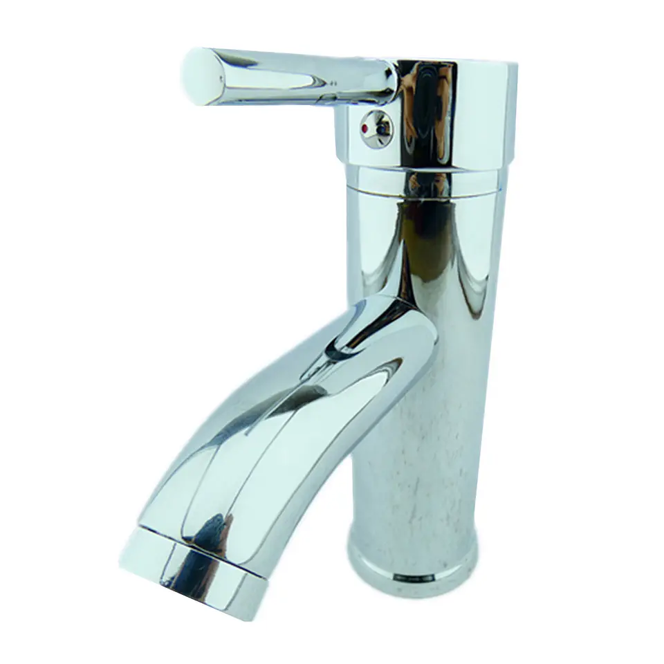 Llave Monomando Para Lavamanos Baño Griferia Cromada 2
