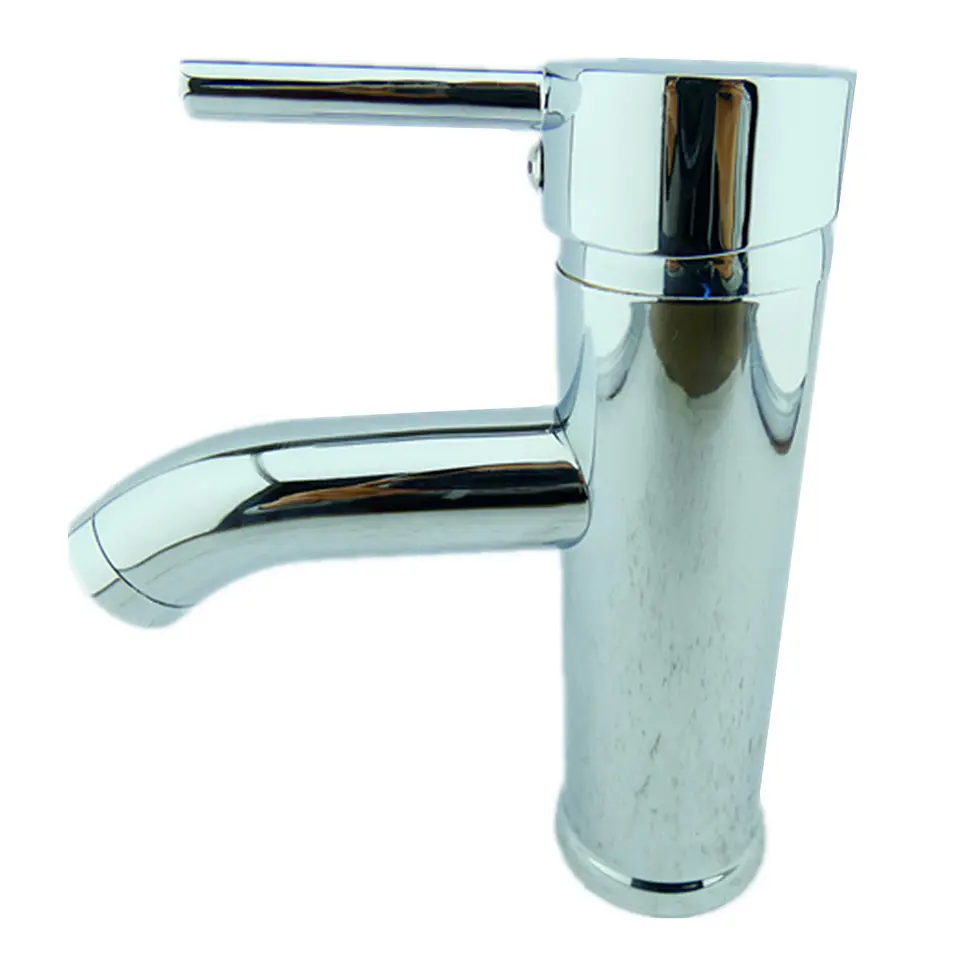 Llave Monomando Para Lavamanos Baño Griferia Cromada 3