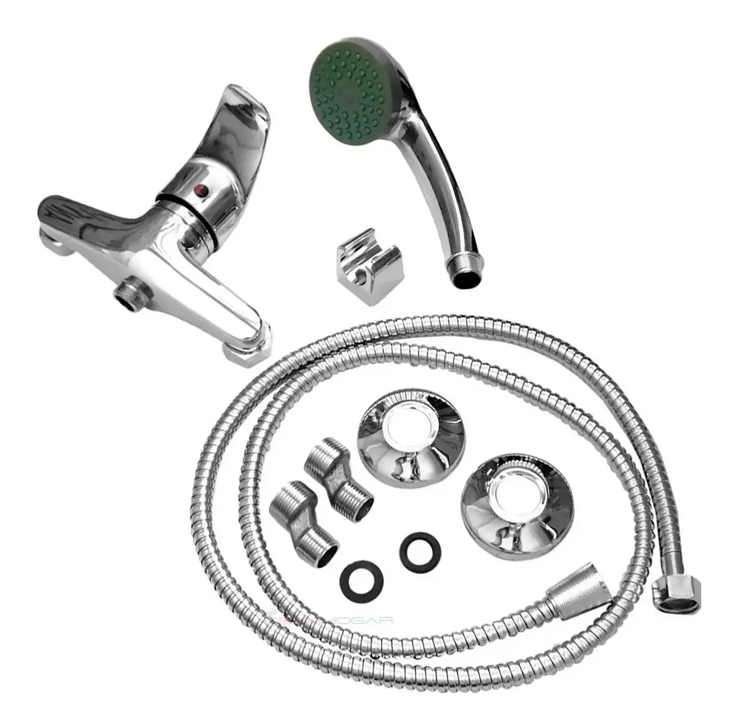 Kit Completo Llave Monomando Ducha Cromada Oq81606 1