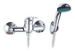 Kit Completo Llave Monomando Ducha Cromada Oq81606 - Miniatura 2