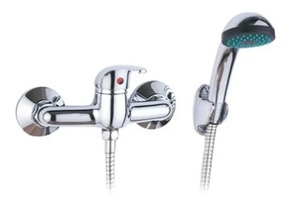Kit Completo Llave Monomando Ducha Cromada Oq81606 2