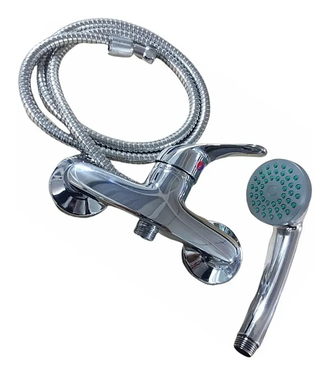 Kit Completo Llave Monomando Ducha Cromada Oq81606