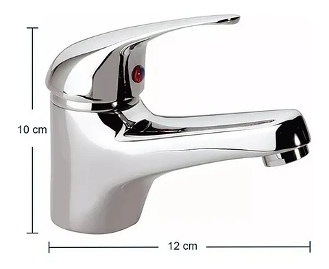 Llave Monomando Lavamanos Lavatorio Cromado Oq81601