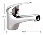 Llave Monomando Lavamanos Lavatorio Cromado Oq81601 - Miniatura 2