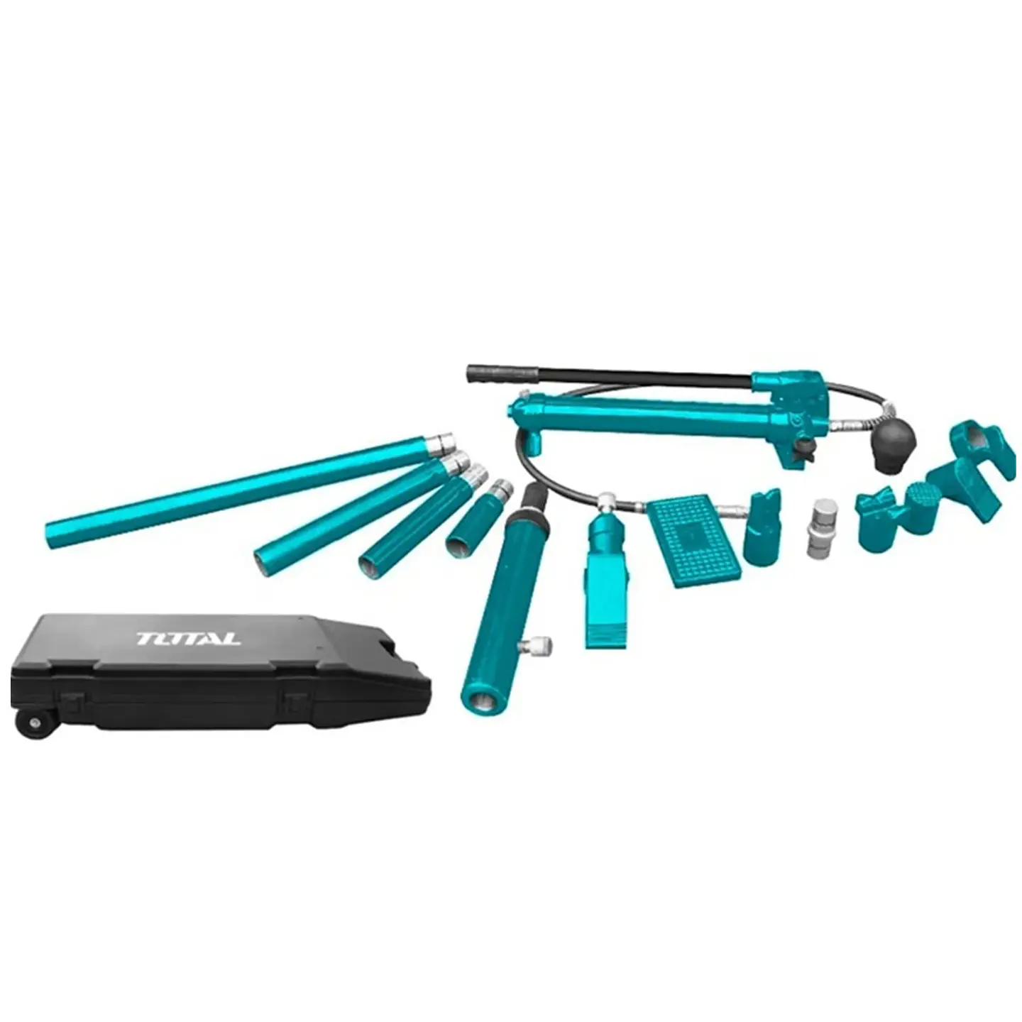 Gata Porto Power Hidraulica 10 Toneladas Con Maleta Total  1