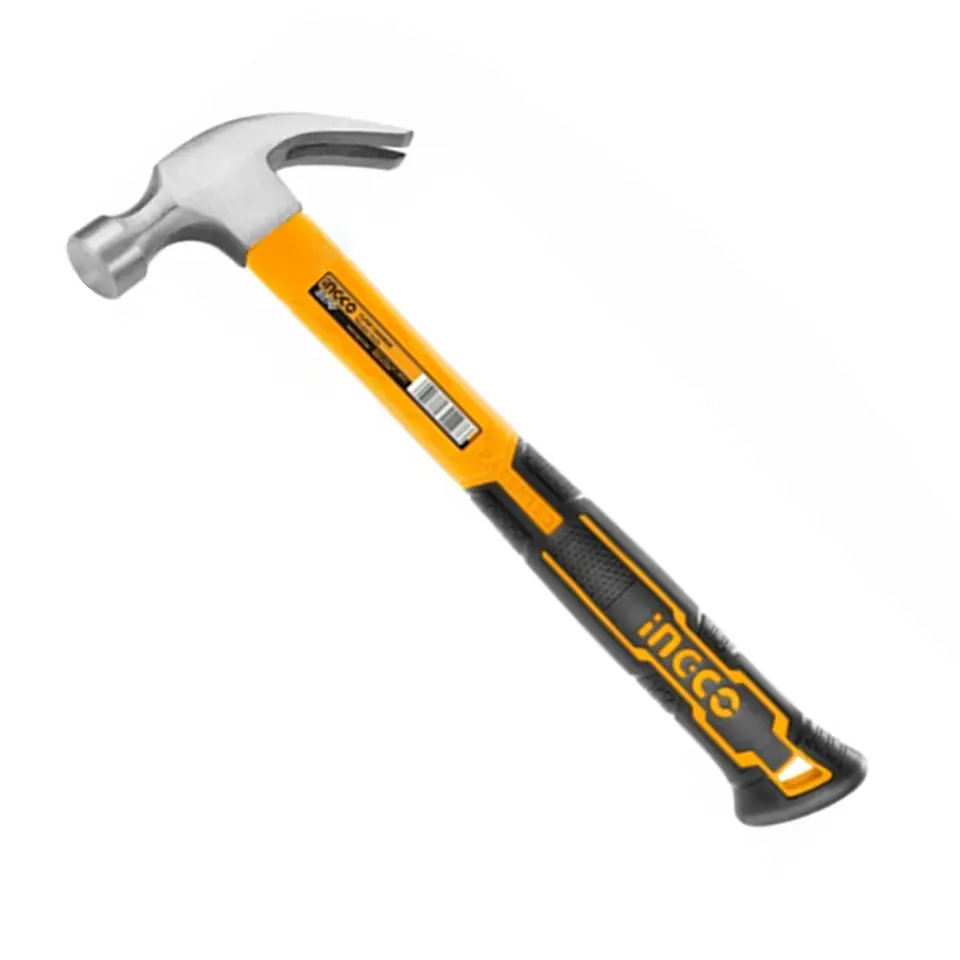 Martillo Mango De Fibra 16oz Ingco Hchs8016 1