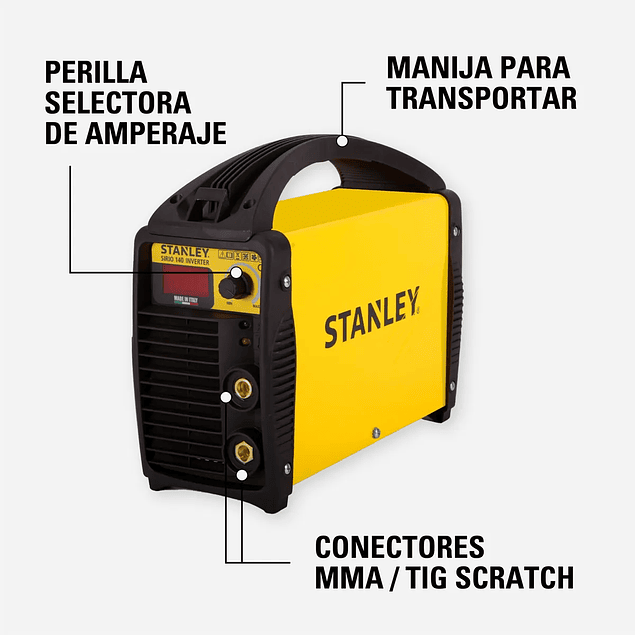 Maquina De Soldar Soldadora 130amp Stanley 61338-b2c