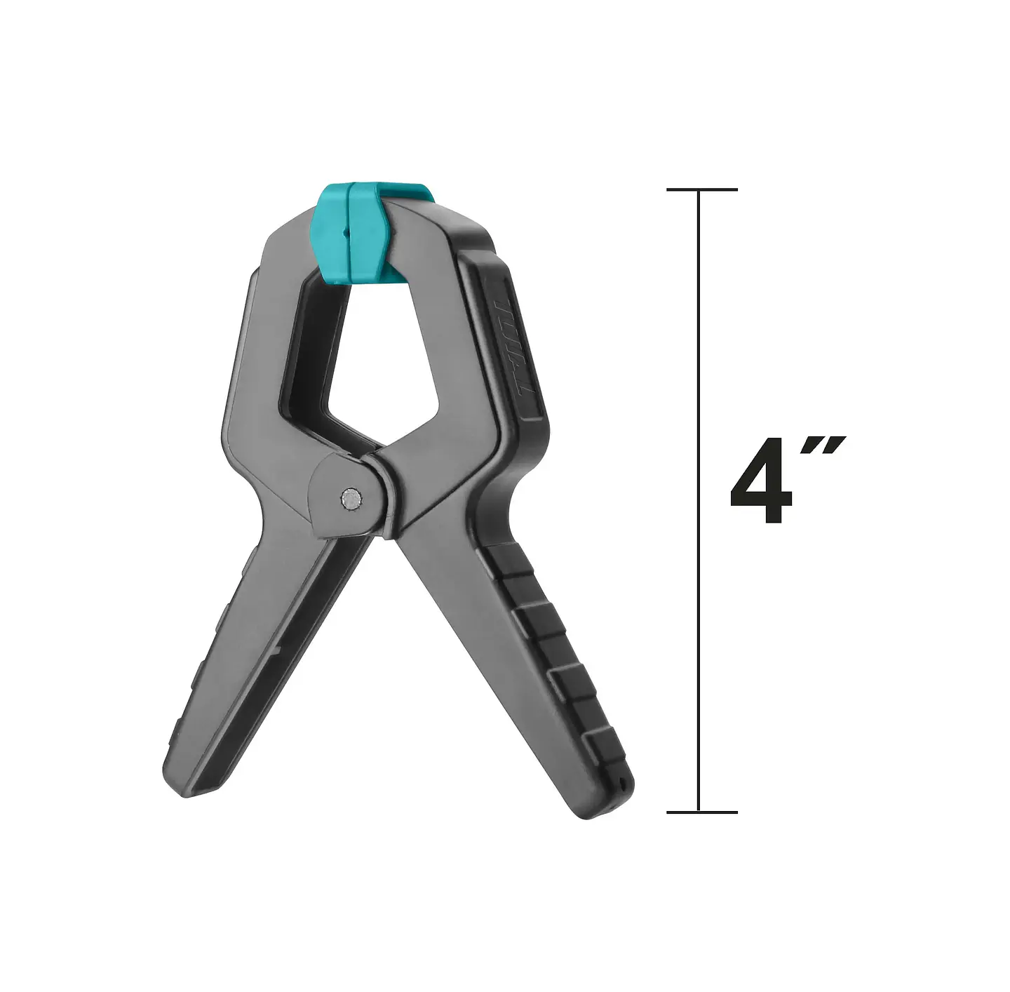 Pinza Abrazadera Con Resorte 4 Pulgadas P/ Carpinteria Total 2