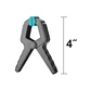 Pinza Abrazadera Con Resorte 4 Pulgadas P/ Carpinteria Total - Miniatura 2