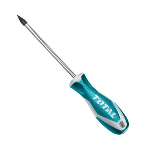 Destornillador Cruz Imantado Ph0 75mm Total Tht22306