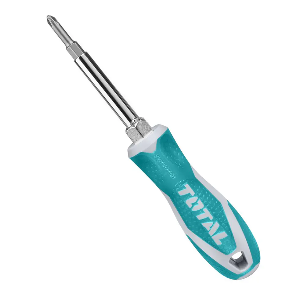 Juego Destornillador Puntas 6 En 1 Total Tht2506076 2