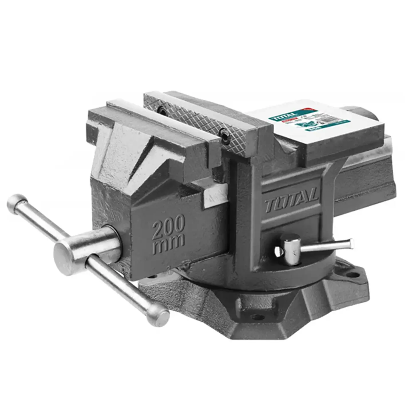 Tornillo De Banco Mecanico Base Giratoria 8 Pulgadas Total 1