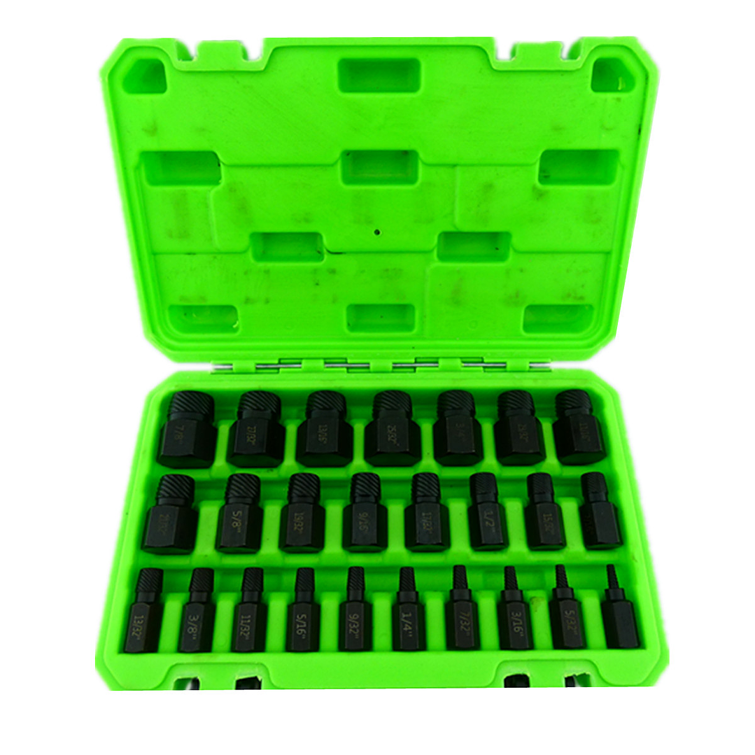 Set Kit Extractor De Pernos Cortados Cabeza Hexagonal 25 Pcs 1