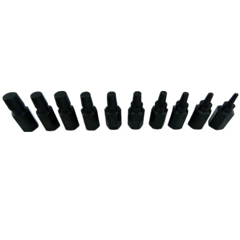 Set Kit Extractor De Pernos Cortados Cabeza Hexagonal 10 Pcs