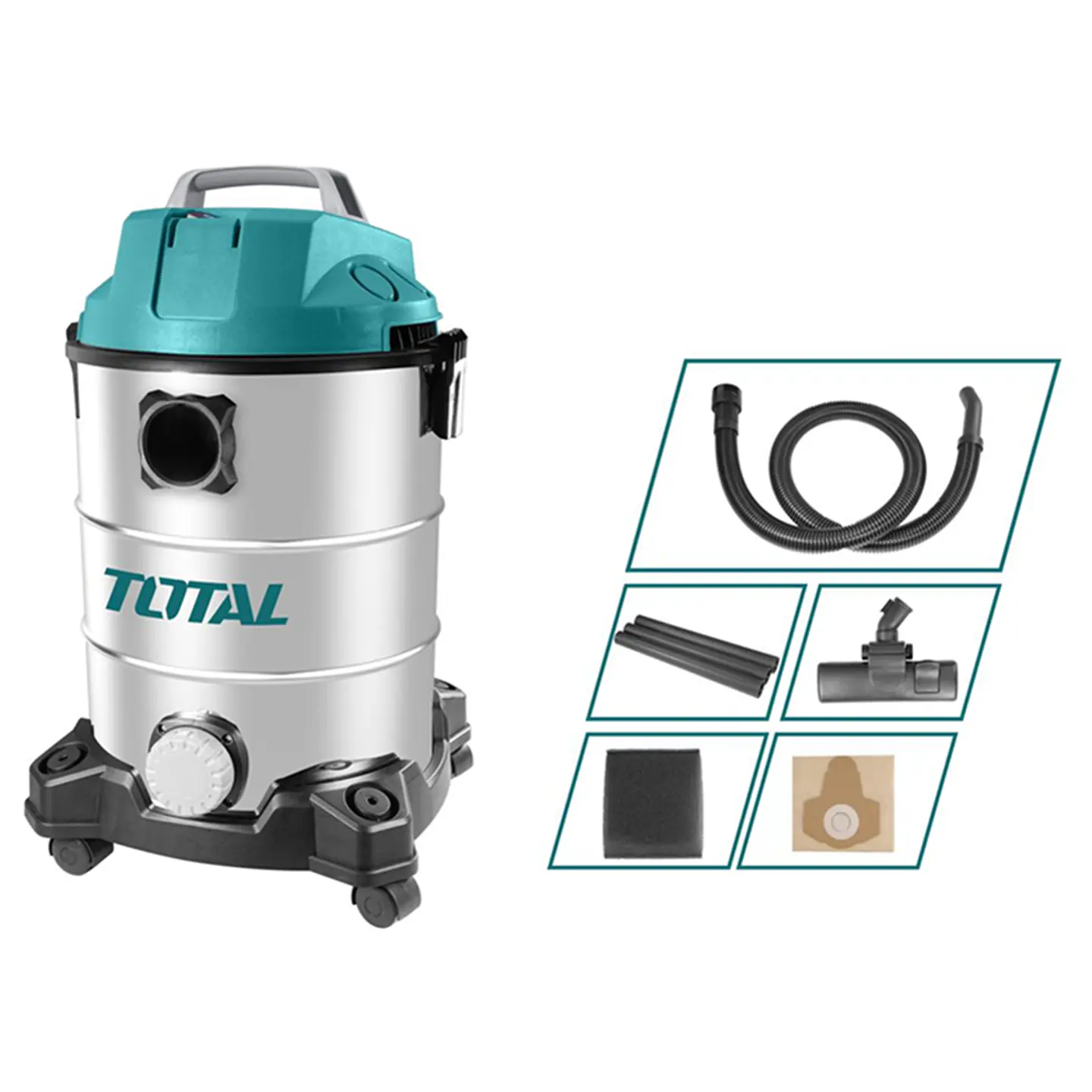 Aspiradora 1300w 30lts Polvo/ Agua Total Tvc13301 1