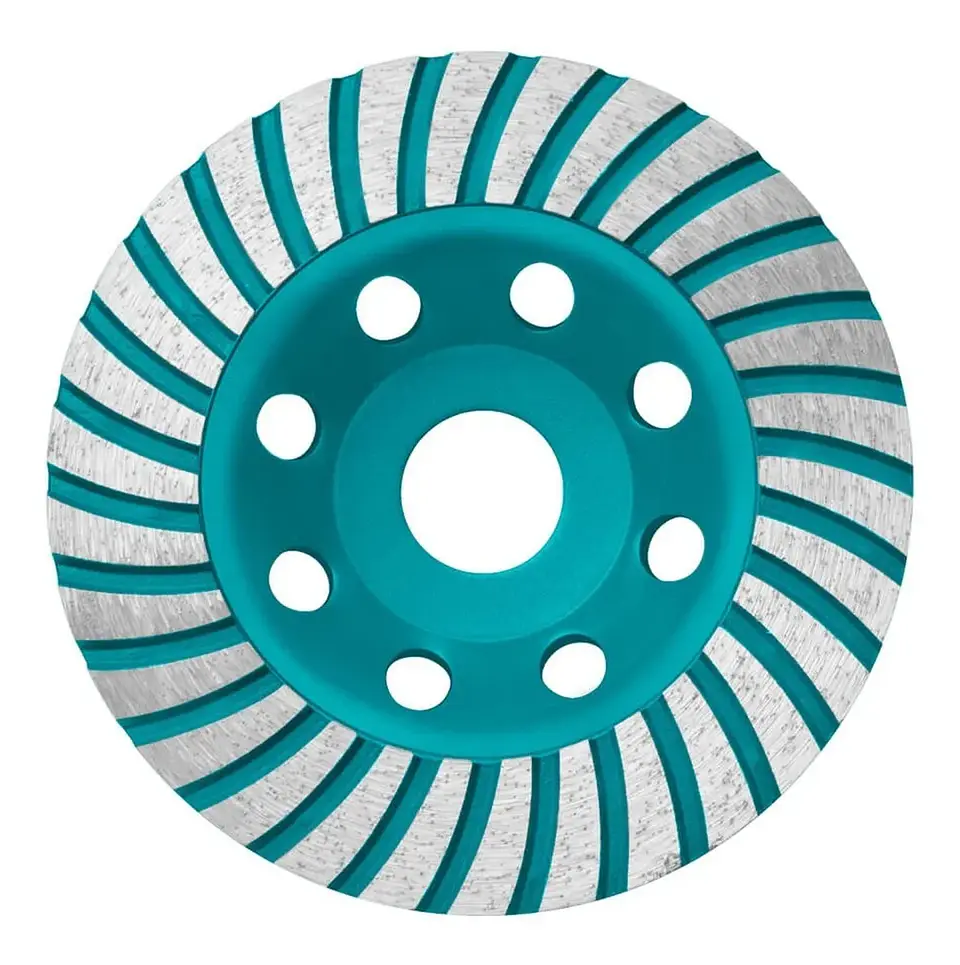 Disco Copa Diamantado Pulir Turbo 4 1/2 115mm Total  1