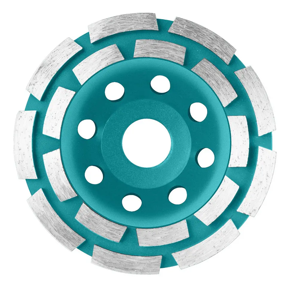Disco Copa Diamantado Pulir Turbo 4 1/2 115mm Doble Segmento 1
