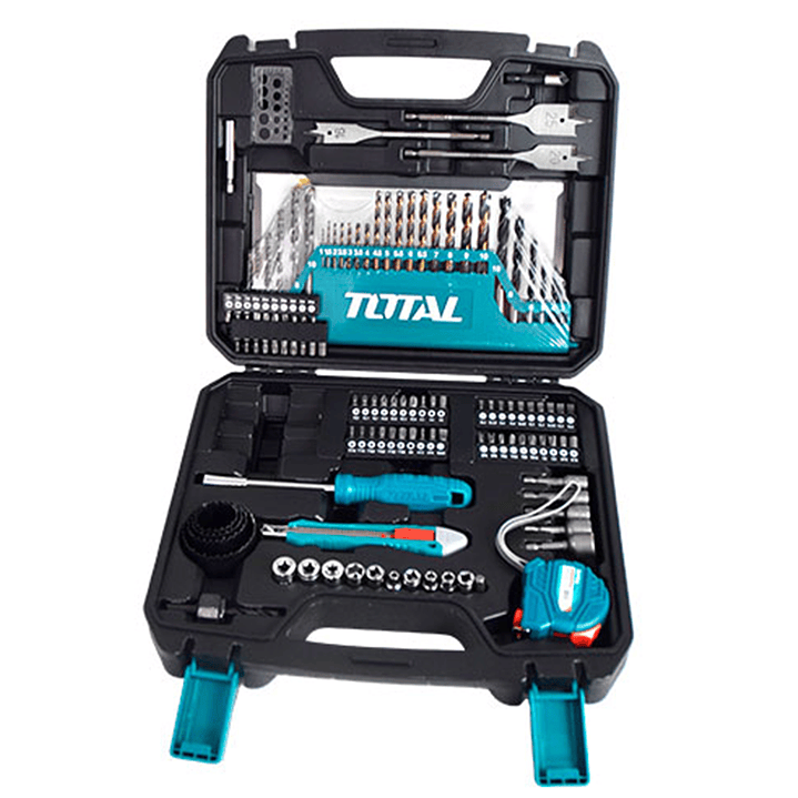 Kit Set Juego Brocas Accesorios Y Herramientas 118 Pcs Total 1