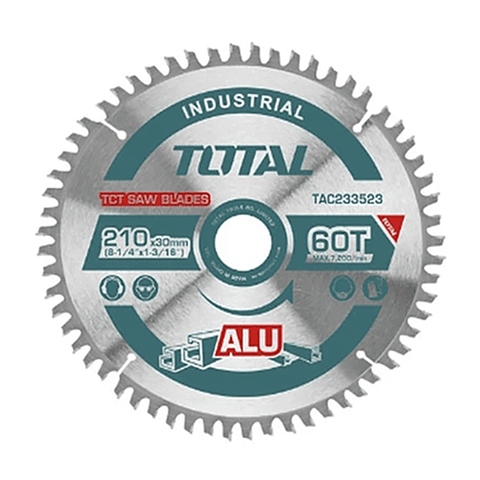  Disco De Corte Para Aluminio 210mm 60 Diente Total Tac233523