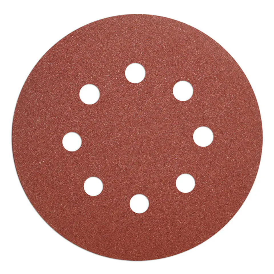 5 Disco Lija Para Pulir 150mm Velcro Grano Variado Tac731501 1