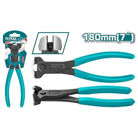  Alicate Corte Frontal 7 Pulgadas (180mm) Total Tht260702