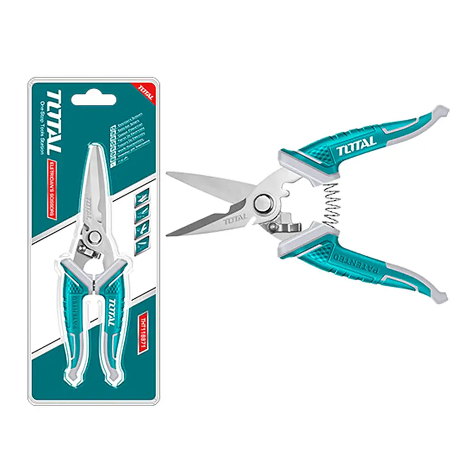 Tijera Electricista 8 Pulgadas (200mm) Total Tht118871 1