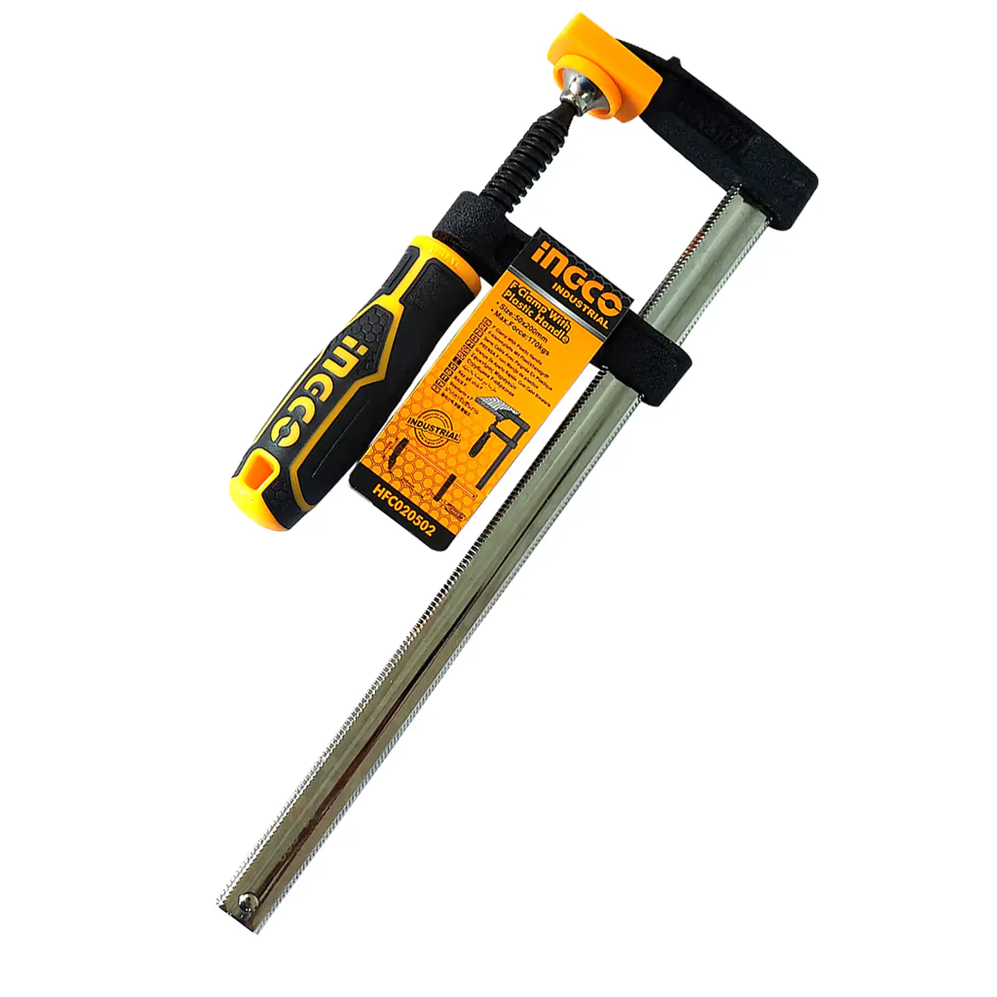 Prensa F Sargento Carpintero De 50 X 200 Mm Ingco Hfc020502HFC020502 1