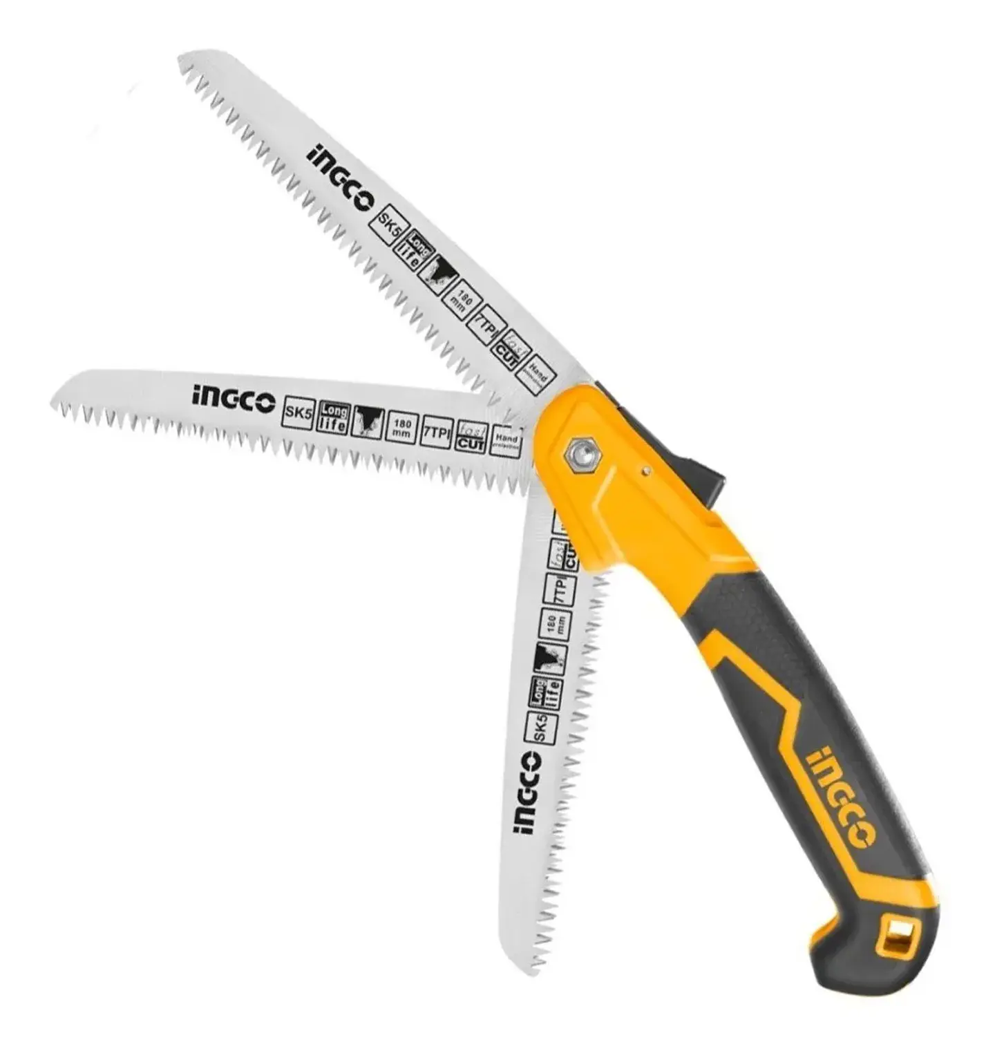 Sierra Serrucho Yeso Multiuso Plegable 7 Plgs Ingco Hfsw1808 2