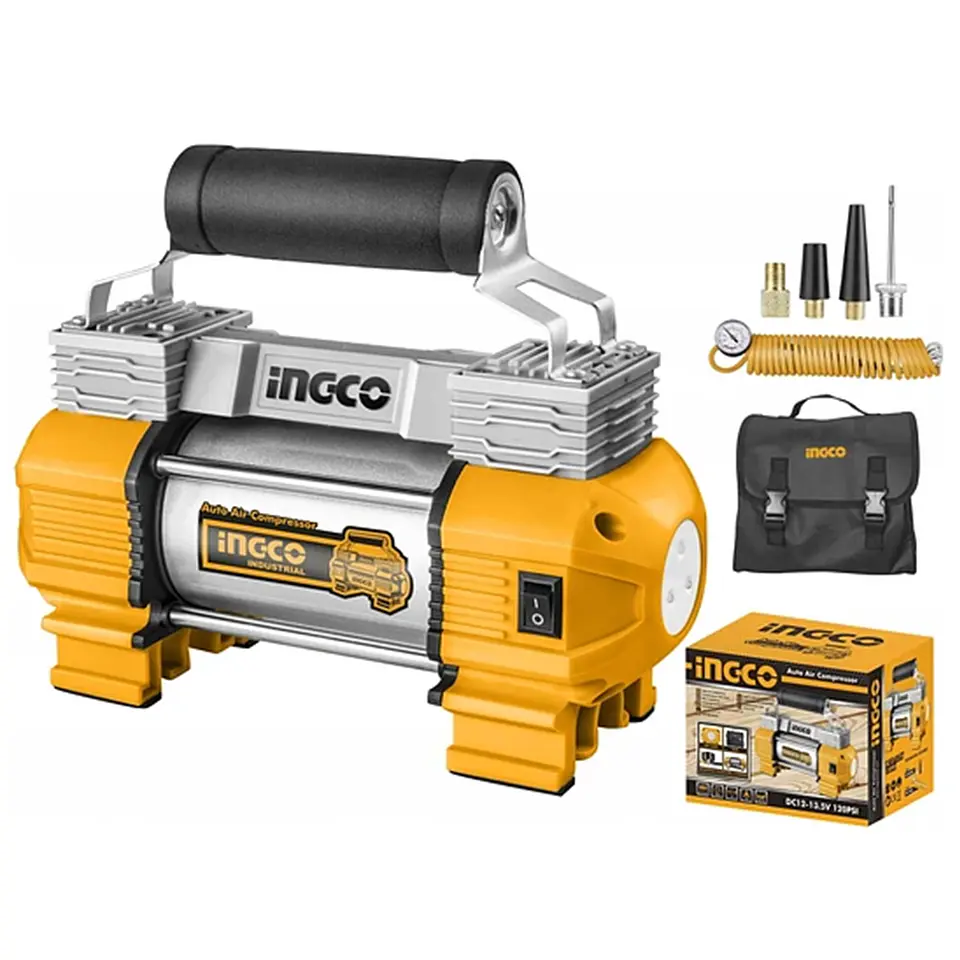 Compresor De Aire Para Auto 12-13.5v 120psi Ingco Aac2508 1