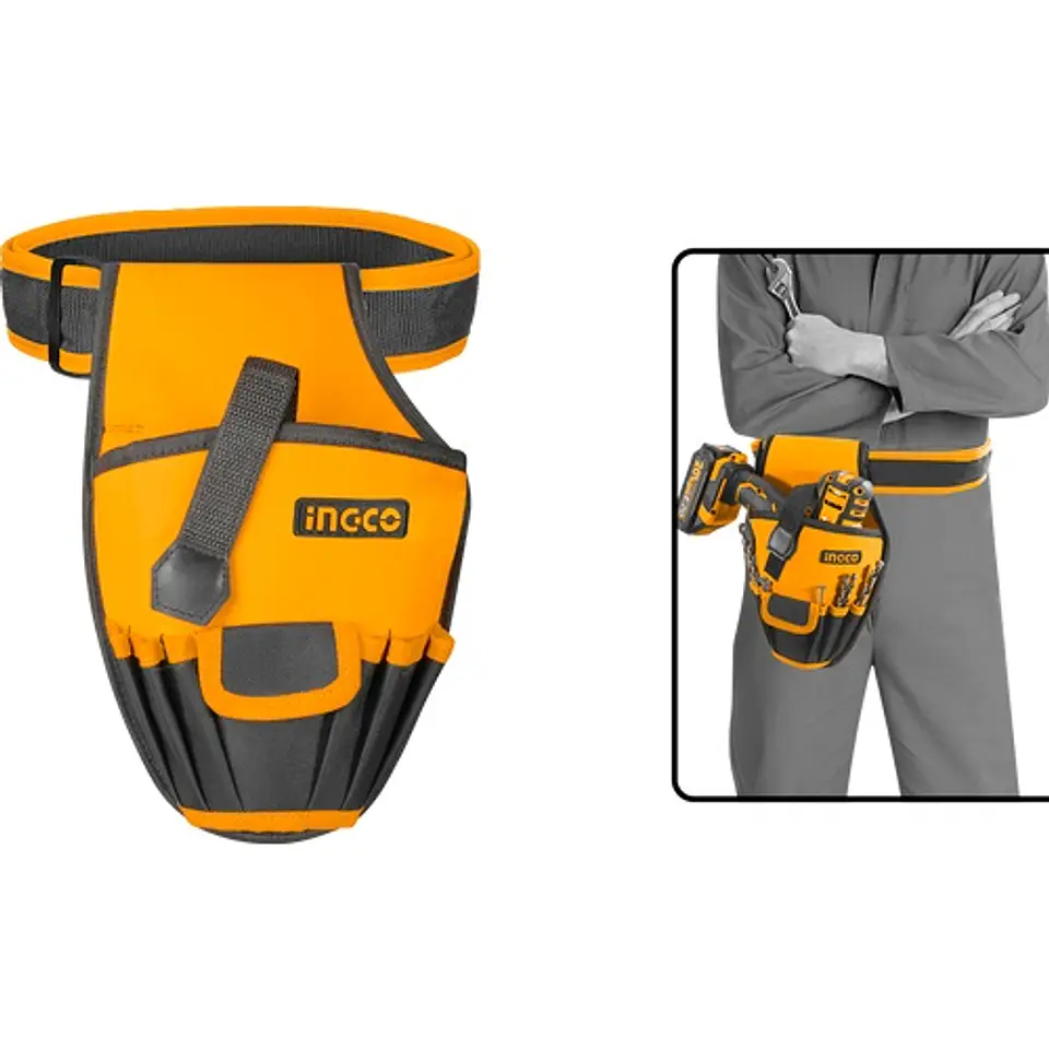 Bolsa Coleto Porta Herramientas Con Cinturon Ingco Htbp03011 4