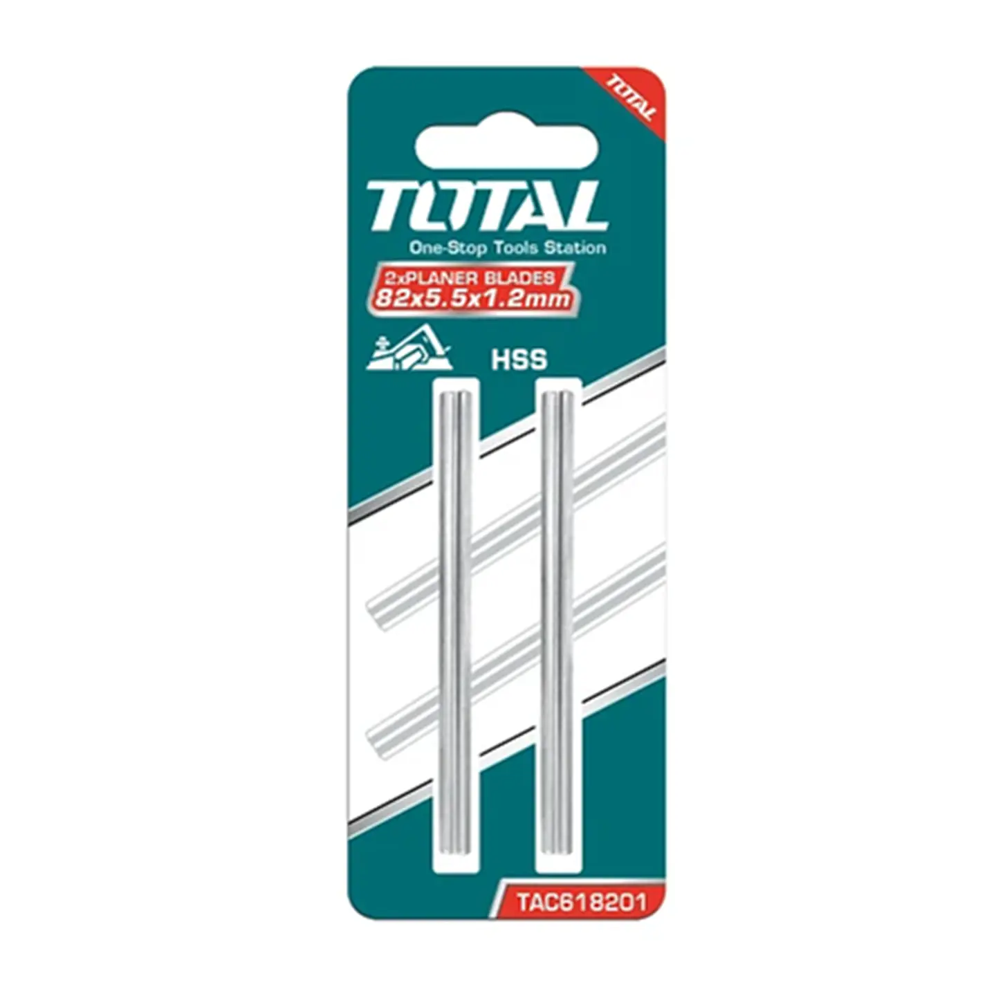 2x Cuchillas Repuesto Cepillo Eléctrico 82mm Delgada Total 1