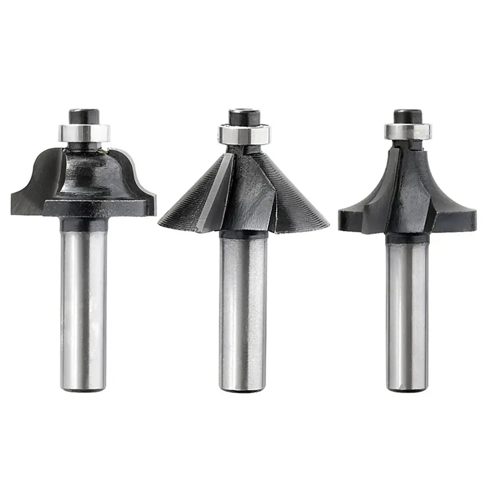 Kit Set Juego De Fresas 3 Pcs 6.35mm Tupi Router Kwb 757020 1