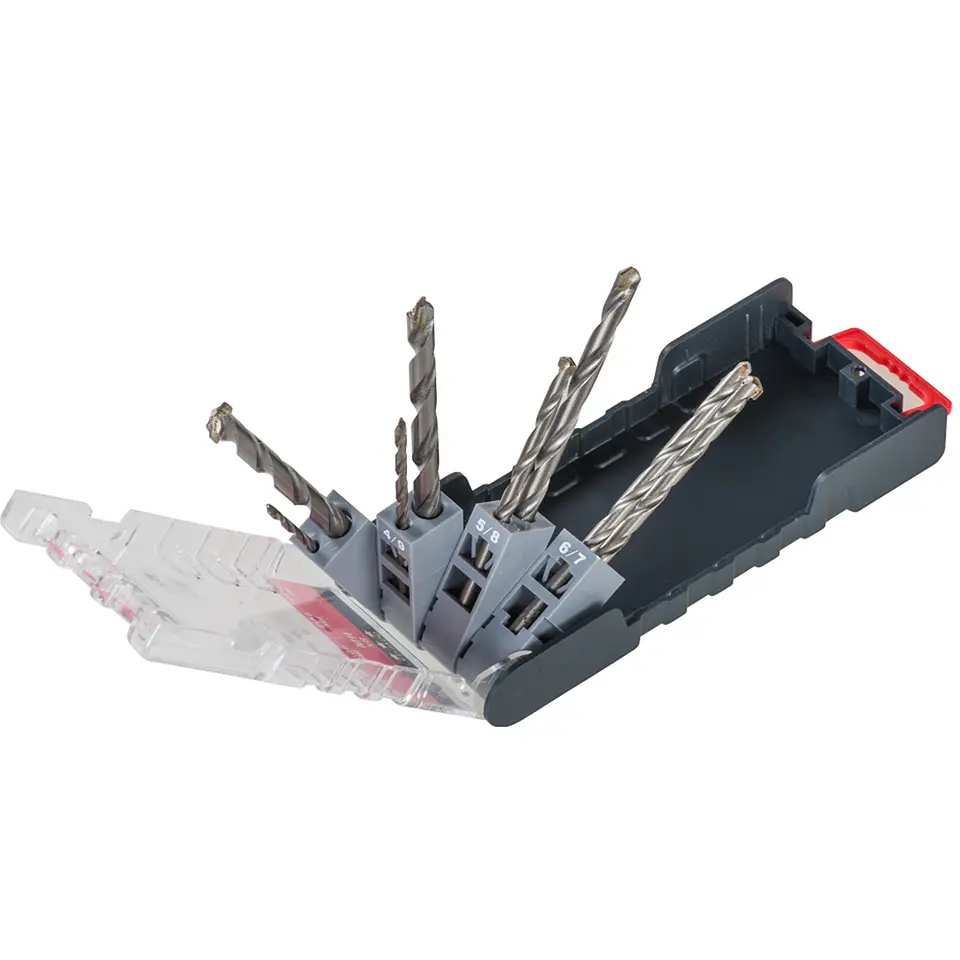 Kit Set Juego Brocas Para Concreto 8 Piezas Kwb 109145 1