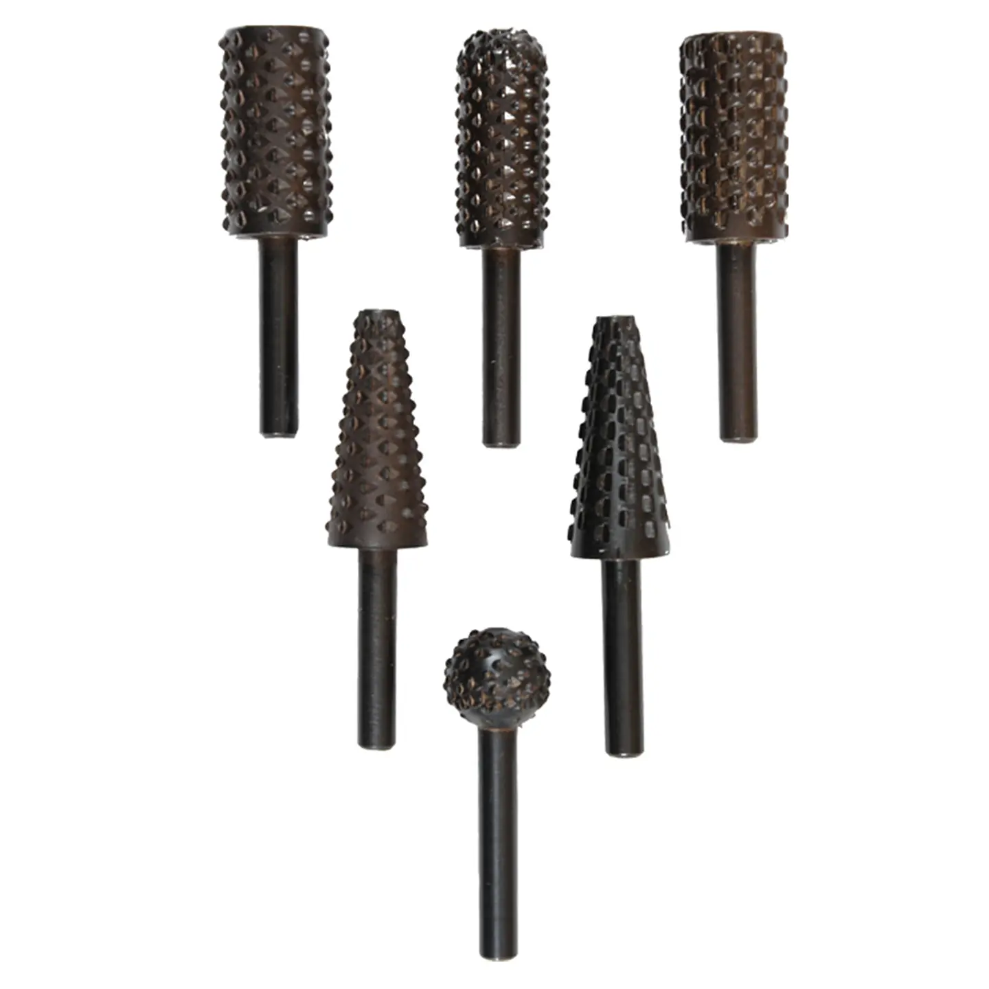 Kit Juego Broca Madera Metal Escofina Rotativa 1/4 5 Pcs Kwb 2