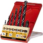 Kit Set Juego Brocas Para Madera 7 Piezas Kwb 514200 - Miniatura 2