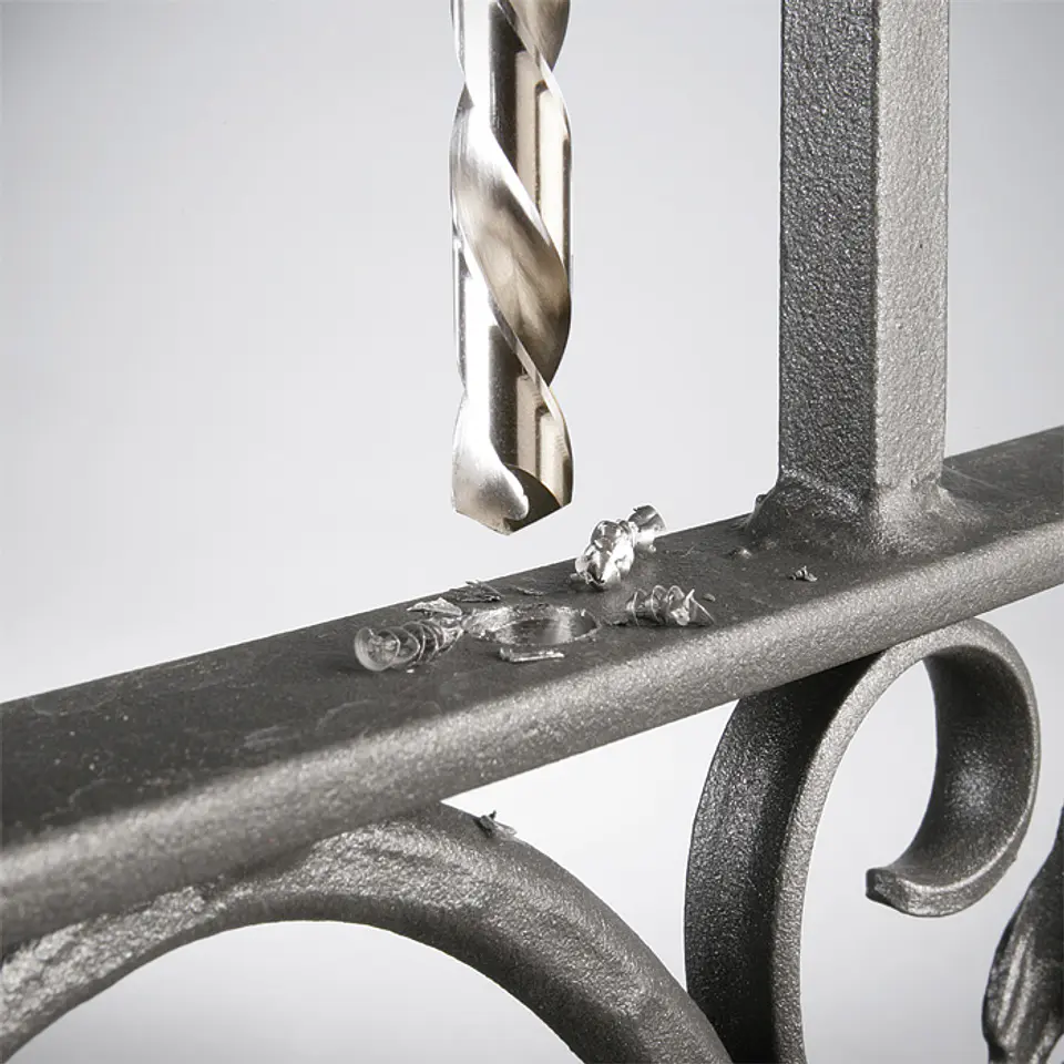 Kit Set Juego Brocas Para Metal HSS 6 Piezas Kwb 205540 2