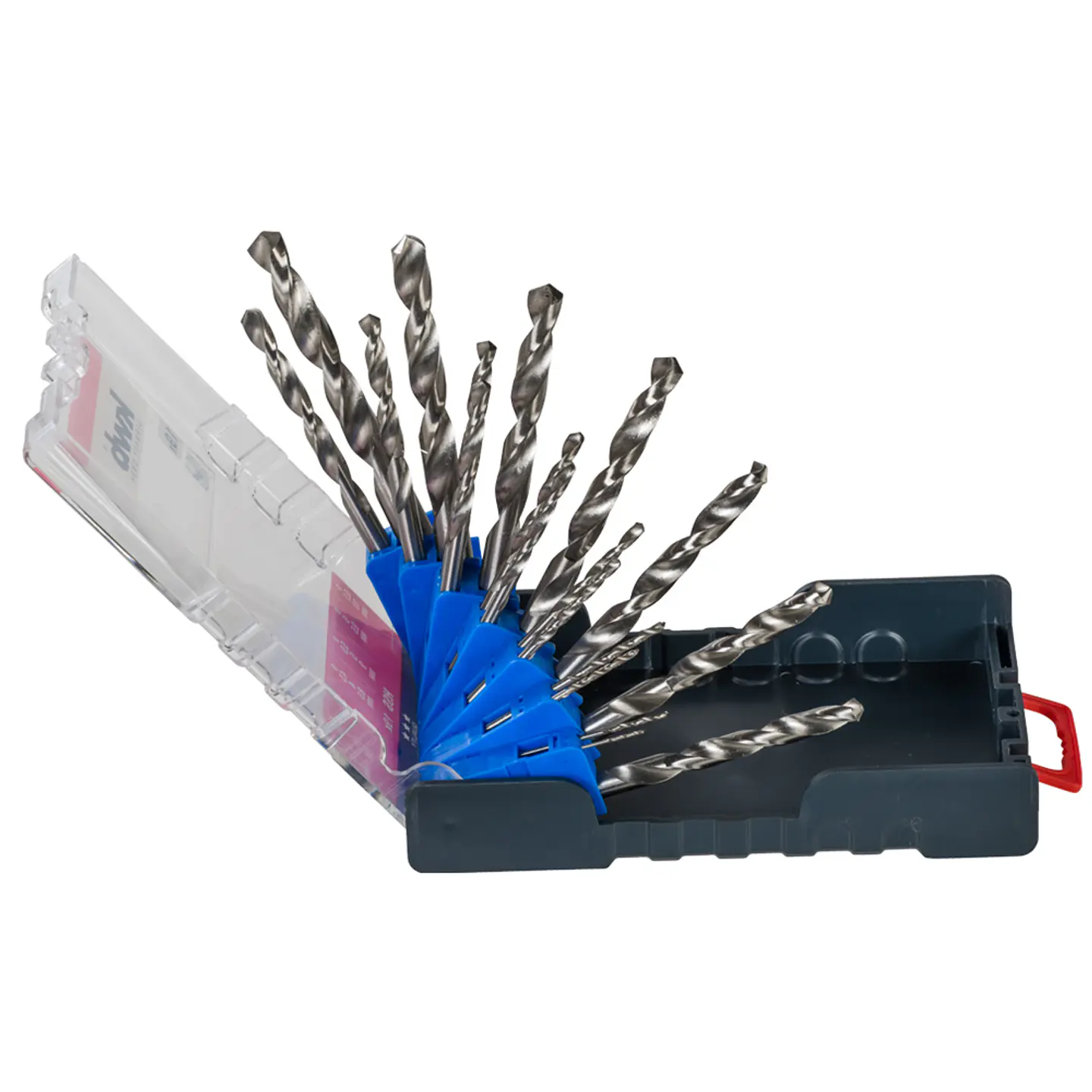 Kit Set Juego Brocas Para Metal 19 Piezas Hss Kwb 109119 2