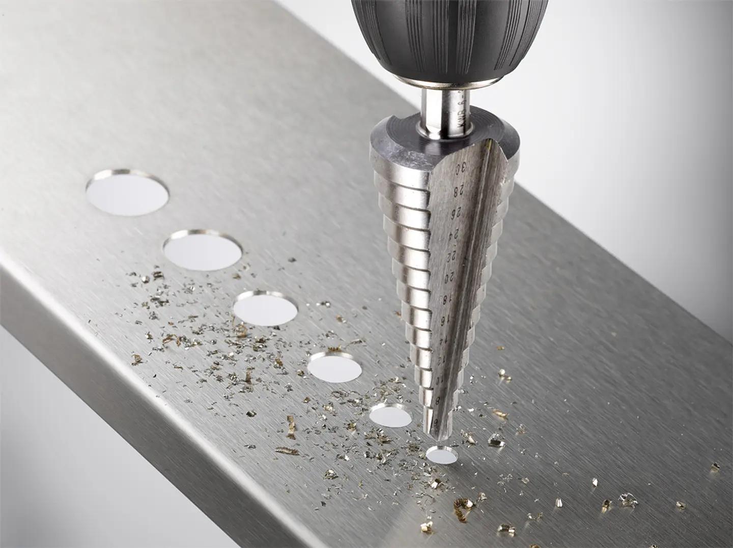 Broca Pino Escalonada Hss 6 - 30mm Kwb 525830 3