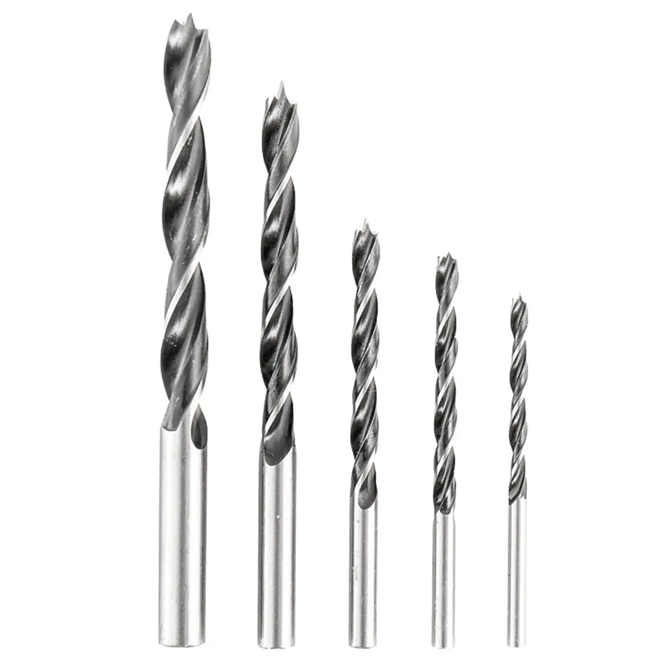 Kit Set Juego Brocas Para Madera 5 Piezas Kwb 109135 3