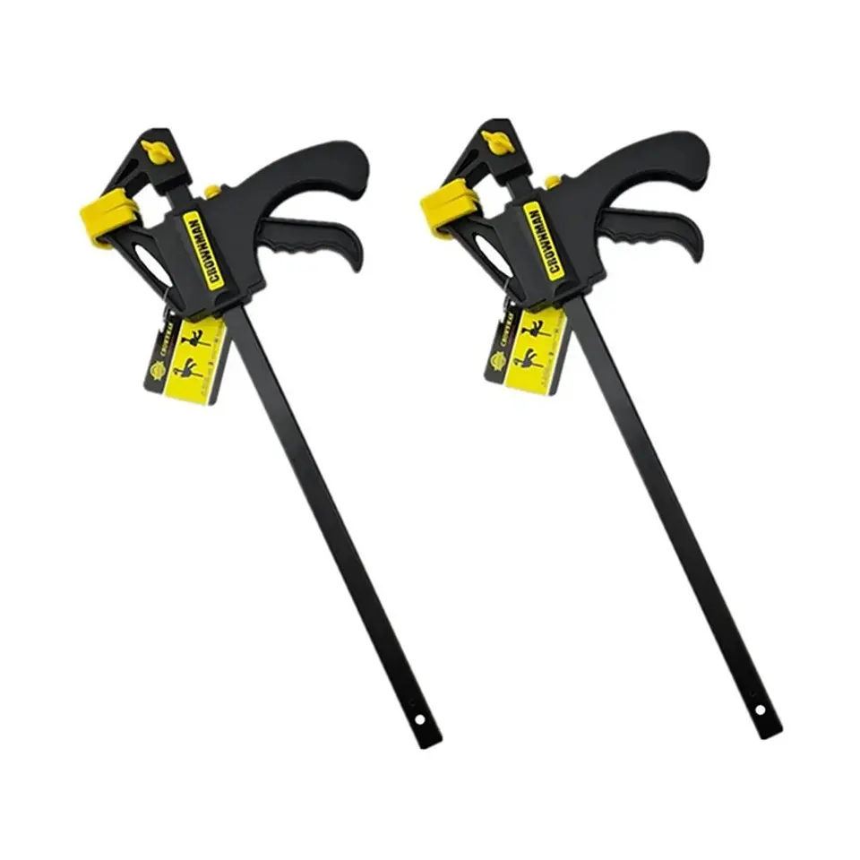 Pack 2 Prensa Rapida Madera Carpintero 18 Pulgadas Crownman 1