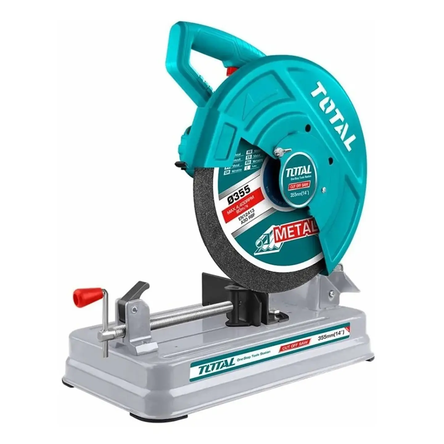 Tronzadora 355mm 2200w 14 Pulgadas Total Ts223589 1