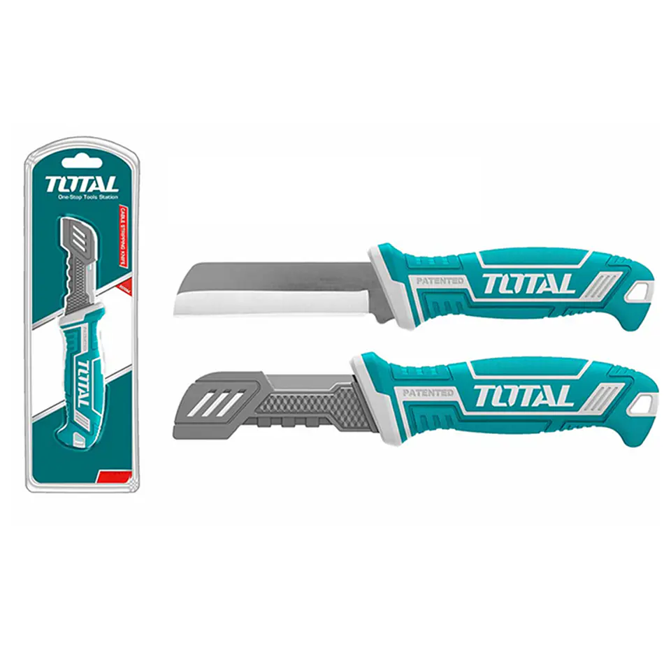 Cuchillo Pelacables Recto 200mm Total Tht51881 1