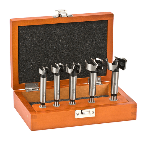 Set Juego De Brocas Forstner Para Madera 5 Piezas Kwb 706000