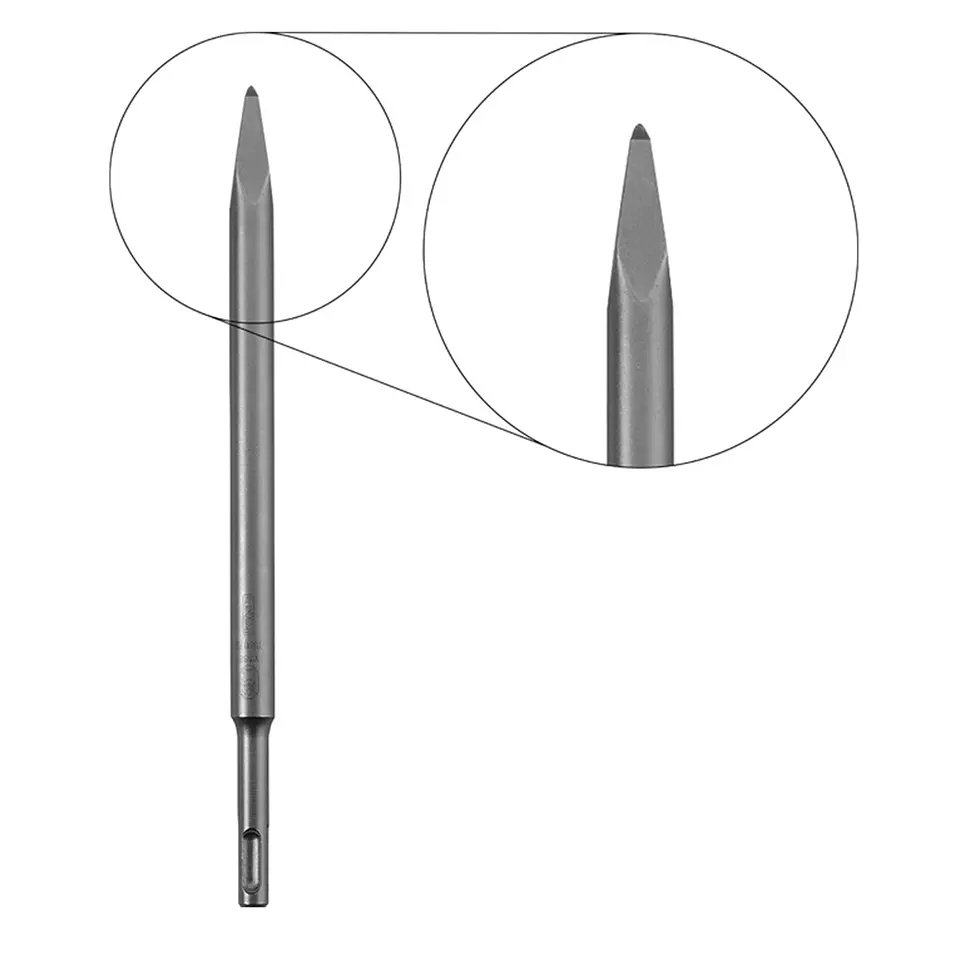 Cincel Punto Para Rotomartillo Sds Plus 250mm Kwb 247210 2
