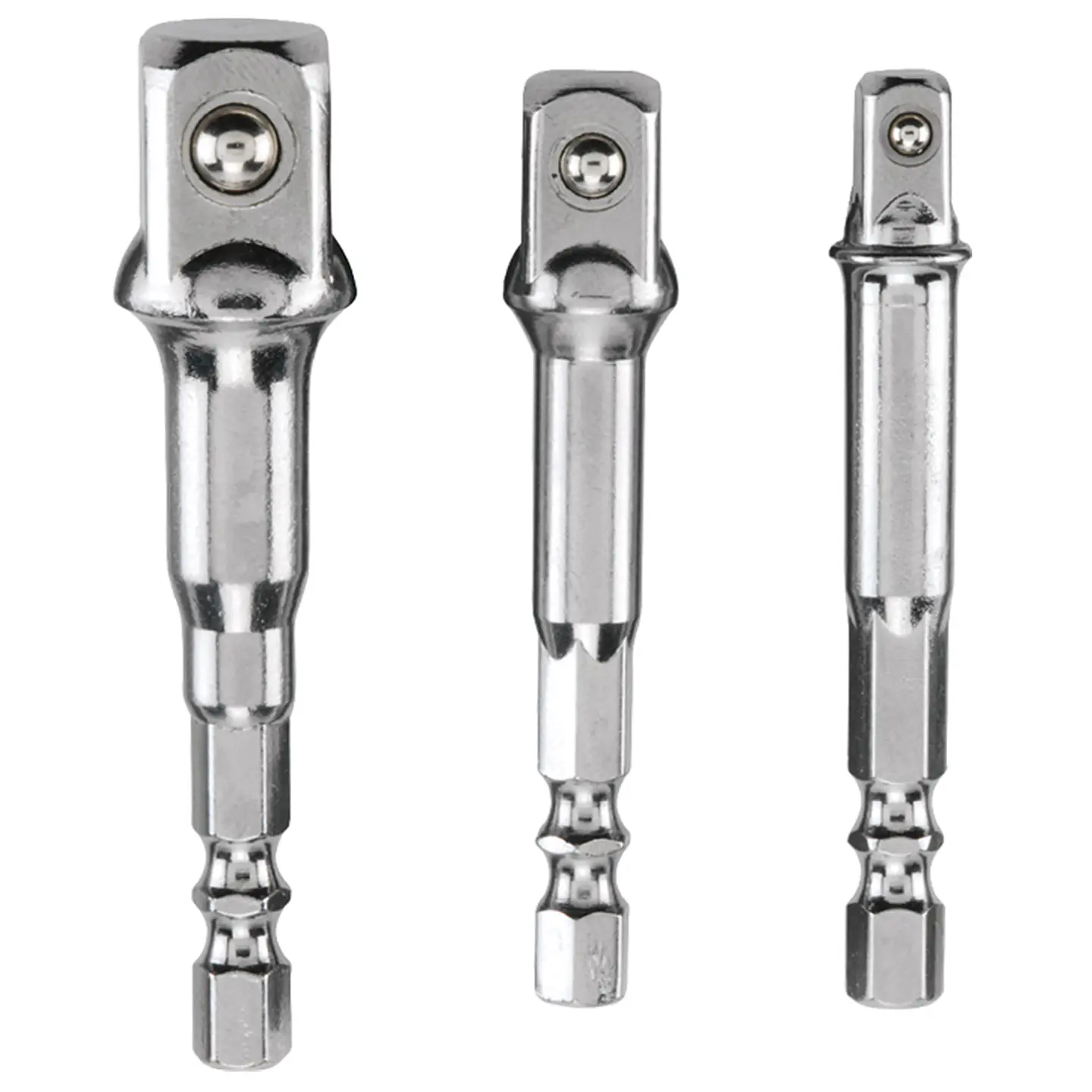 Juego 3 Adaptadores Dados Cuadrante 1/2 3/8 1/4 Kwb 105310 1