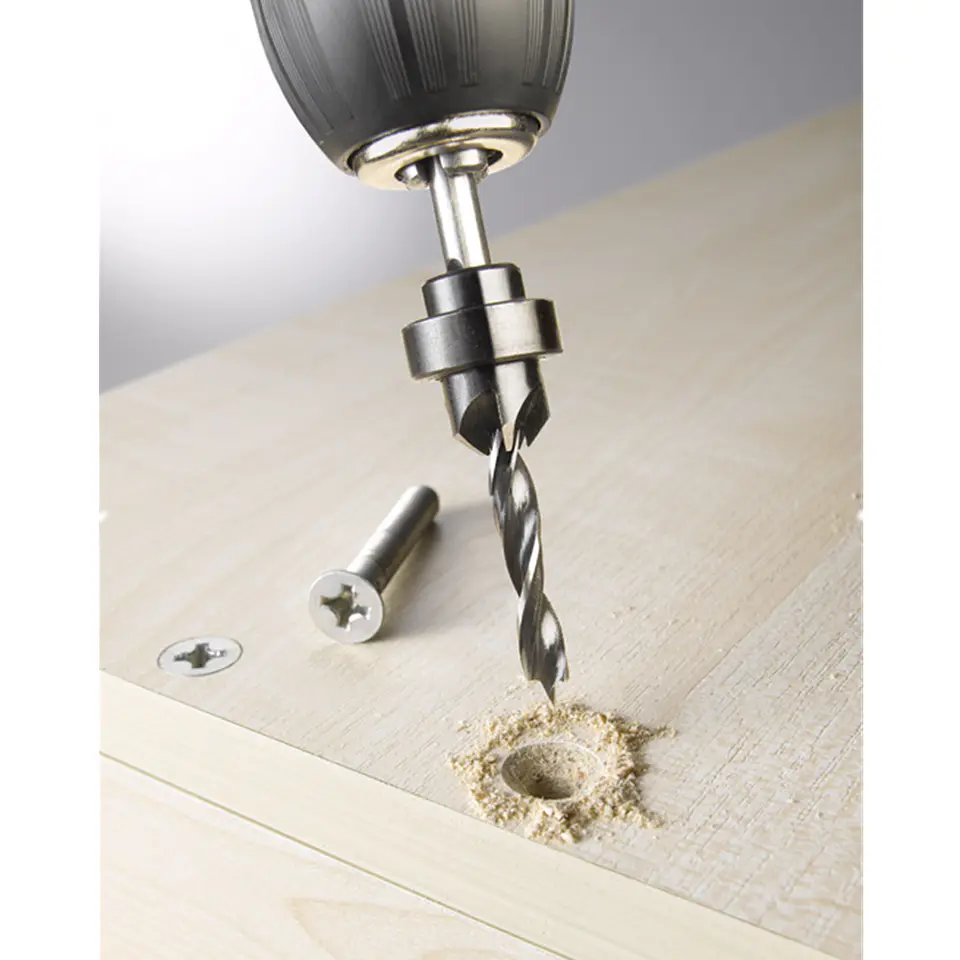 Broca Avellanadora Madera Plastico Pvc 3mm Kwb 513103 3