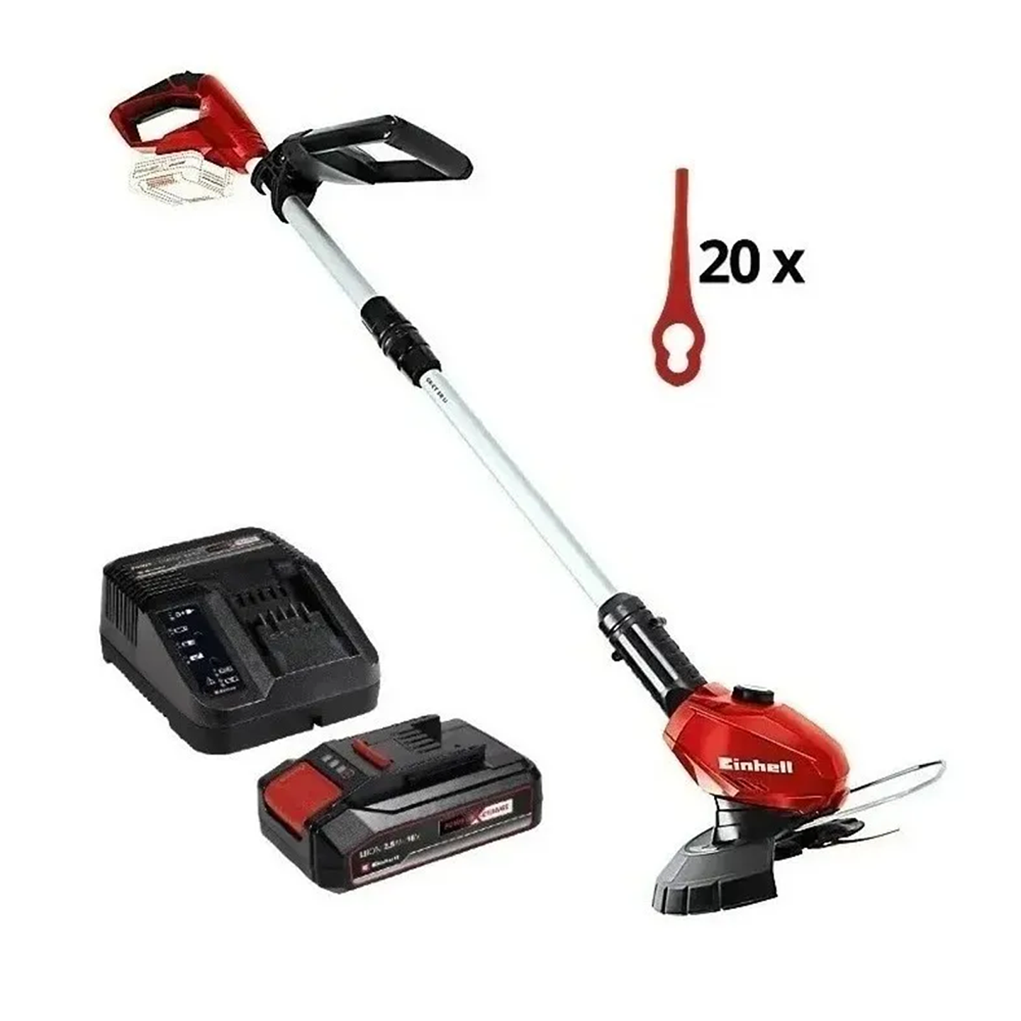 Orilladora Inalambrica 18v + Bat + Cargador Einhell 3411172 1