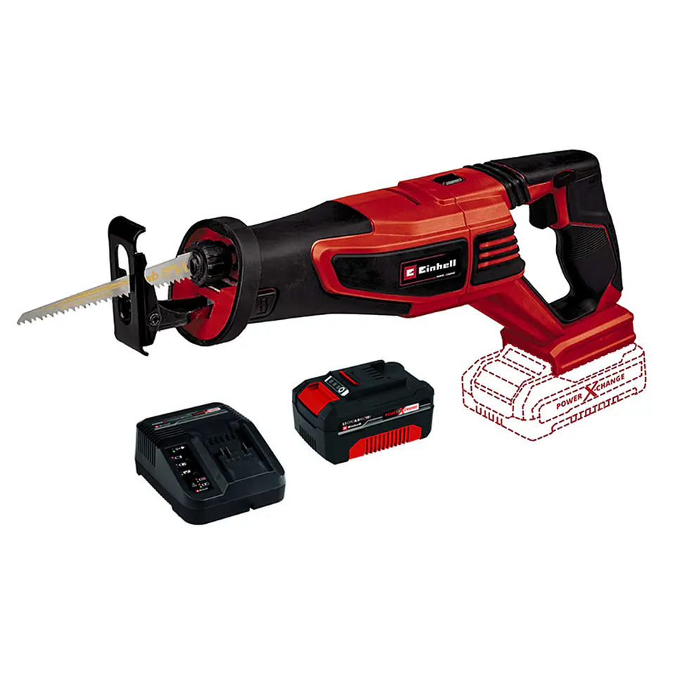 Sierra Sable Inalambrica 18v Bat+ Cargador Einhell 4326310 1