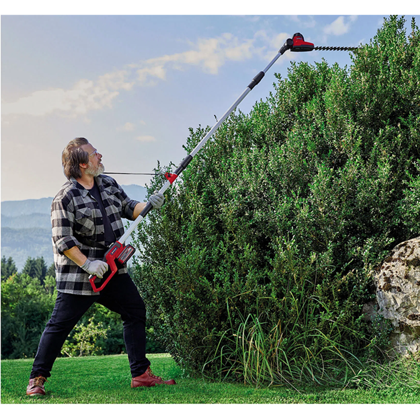 Cortaseto Podador De Altura Inalámbrico 18v Bat+carg Einhell 4