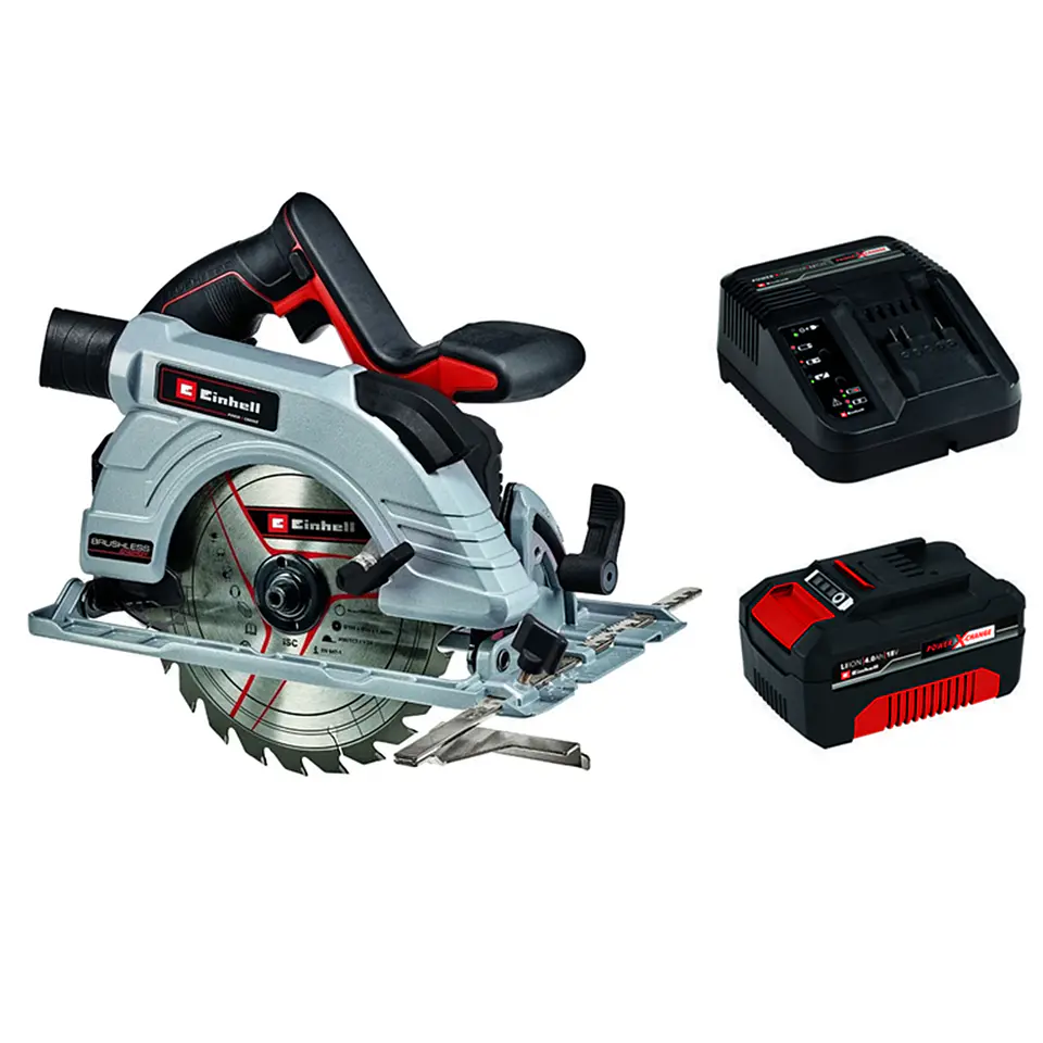 Sierra Circular Inalámbrica 18v Batería+ Cargador Einhell  1